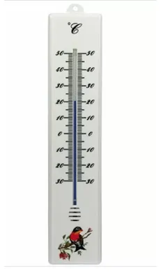 Produktbild von Ausenthermometer weis - Kunststoff - 32 cm - Ausenthermometer