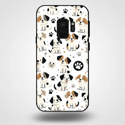 Obrázek produktu pro Smartphonica Pouzdro na telefon pro Samsung Galaxy S9 s potiskem psů - zadní kryt z TPU s designem psů