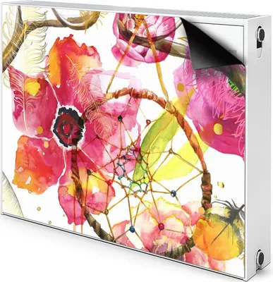 Produktbild von Magnet Heizkörper-Abdeckung Verkleidung Abdeckung Heizkörperabdeckung 90x60 cm  - Indische, themen