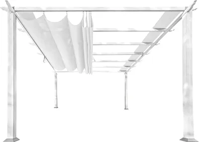 Image de Paragon Outdoor Voile d'ombrage en polyester pour pavillon Florida Série Marron