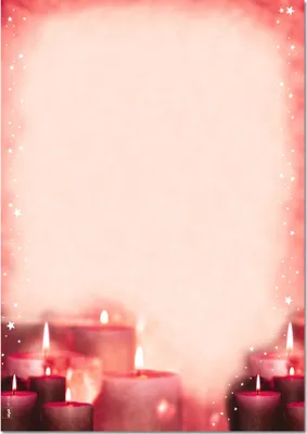Produktbild von sigel Weihnachts-Motiv-Papier Red Candlelight DIN A4 90 g/qm 100 Blatt