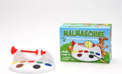 Produktbild von Ostereier-Malmaschine - 8 Farben + 1 Pinsel