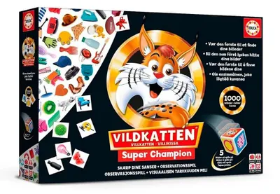 Produktbild von Educa Vildkatten Super Champion Brettspiel Mehrfarbig  Kinder Mehrfarbig One Size