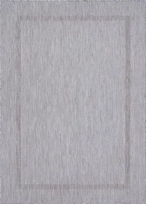 Produktbild von Villa Möbel Relico Terrasse, Garten-Teppich, Outdoorteppich, Einfarbig, Farbe:Silber, Grösse:60x100 cm