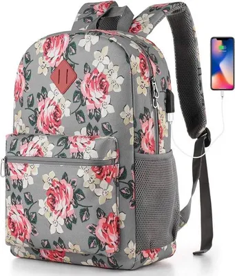 Produktbild von Famanu Schulrucksack für Mädchen und Damen - 15,6 Zoll Laptopfach