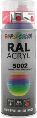 Produktbild von DUPLI-COLOR RAL 5002 ultramarinblau seidenmatt, 400 ml