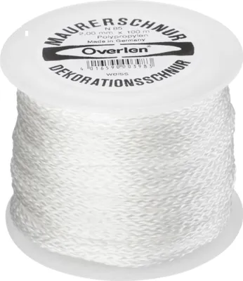 Produktbild von Maurerschnur L.100m D.2mm 65kg PP weiß