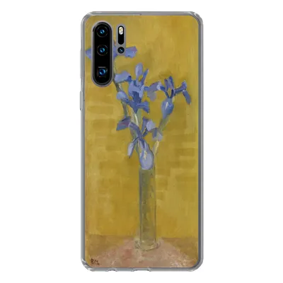 Produktbild von MuchoWow® Handyhülle Schutzhülle Hülle für Huawei P30 Pro Schwertlilien - Piet Mondrian - Alte Meister Silikon Softcase Handy Hülle - Schutzdeckel