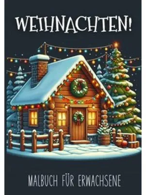 Produktbild von Malbuch für Erwachsene - Weihnachten!