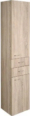 Obrázek produktu pro ZOJA/KERAMIA FRESH vysoká skříňka 35x184x29cm, levá, platinový dub