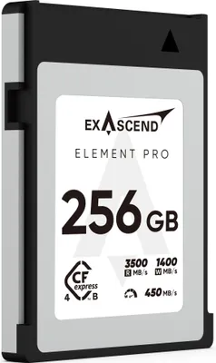 Produktbild von ExAscend Element Pro CFexpress B 4.0 256 GB Karte