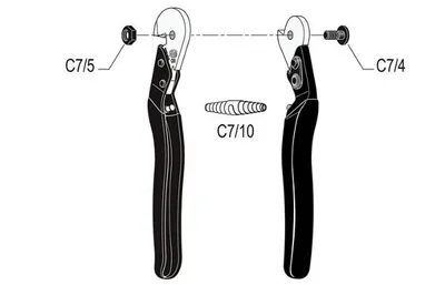 Produktbild von FELCO CDO Commando Schere