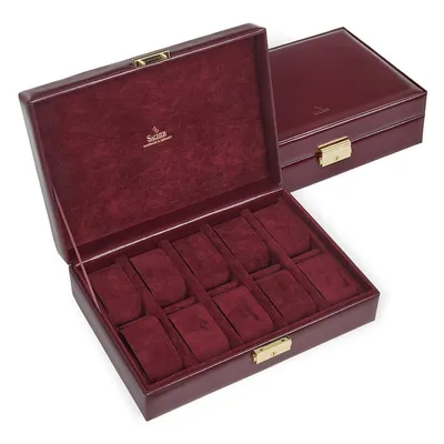 Produktbild von 2018.301.010101 - Uhrenetui für 10 Uhren acuro bordeaux Leder