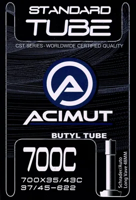 Produktbild von Acimut 28 Zoll (37/45 - 622) Schlauch Autoventil Fahrradschlauch