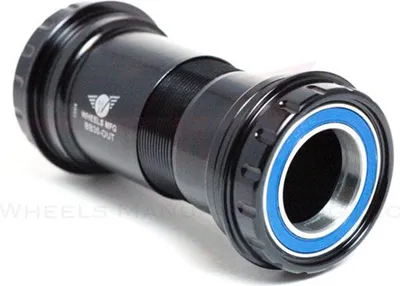 Obrázek produktu pro Wheels Manufacturing, adaptér pro kliky Shimano, rozměr 24 mm, černý, pro rámy 68/73 mm, černý, pro rámy 68/73 mm