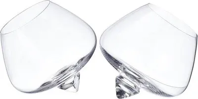 Image de Lot de 2 verres à cognac - élégants et pratiques - 25 cl - diamètre 11 cm