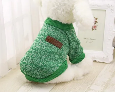 Productafbeelding van Hundensweatshirt - Groen, maat S