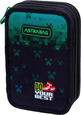 Produktbild von Dreistöckiges AstraBAG DO YOUR BEST-Federmäppchen mit Mine, AC31, 503025022