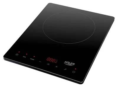 Immagine prodotto di Adler | Piano cottura | AD 6513 | Numero di bruciatori/zone di riscaldamento 1 | Display LCD | Nero | Induzione