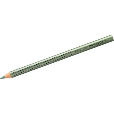 Zdjęcie produktu dla FABER-CASTELL 110985 Kolorowy ołówek Jumbo GRIP - zielony metalik