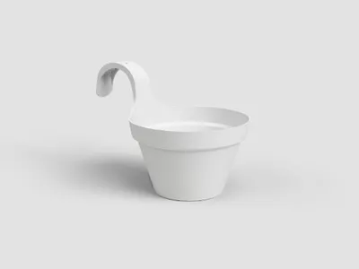Obrázok produktu pre Artevasi Capri Balcony Single Pot, Biela, 3,5 L, 305 mm, 200 mm, 280 mm, 4 kusov