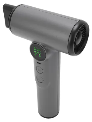 Obrázok produktu pre Bezdrôtový fén (200 W, 15 600 mAh, nabíja sa cez USB) – Prenosný fén s funkciou studeného a teplého vzduchu, ideálny na cestovanie a kempovanie