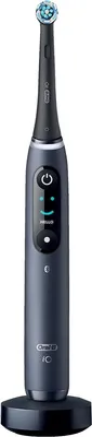 Produktbild von Braun 408567 - Erwachsener - Vibrierende Zahnbürste - Tägliche Pflege - Schwarz - OLED - Akku