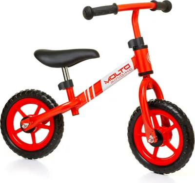 Obrázok produktu pre Detský balančný bicykel bez pedálov Minibike červený - bez prilby