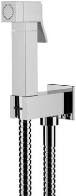 Produktbild von Sapho Wandventil mit Handbrause und Sicherheitssperre, eckig, Chrom