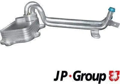 Produktbild von JP GROUP 1113501100 Ölkühler Motoröl für VW Golf VII Schrägheck (5G1, BQ1, BE1, BE2) GOLF VI (5K1) Golf V Schrägheck (1K1) Polo Schrägheck (6R1, 6C1)