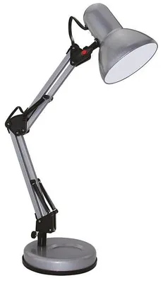 Image de Lampe bureau metal argent