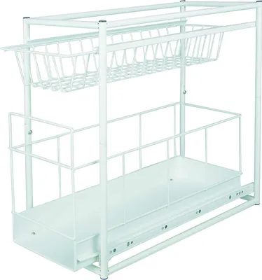 Produktbild von HI - 34045 Teleskop Schublade Küchen Schrank Auszug Einbauschublade Spülschrank