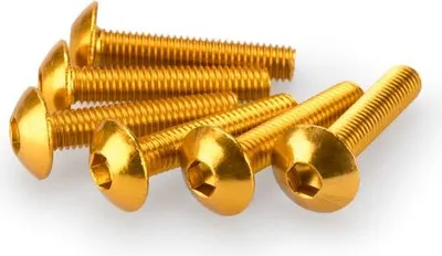 Produktbild von PUIG 0610G Muttern aus Anodisierten Aluminium  passend fuer UNIVERSAL UNIVERSAL Gelb