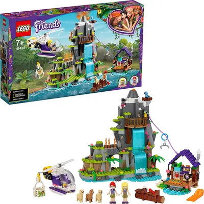 Zdjęcie produktu dla LEGO Friends Alpaca Mountain Jungle Rescue Set, Zestaw do budowania, 6 lat(a), Plastik, 100 szt., 992 g