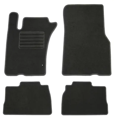 Fußmatten-Set für Mercedes M-Klasse W163 ML, 09/2001-06/2005, 4-teilig, Schwarz