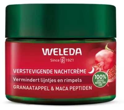 Produktbild von Weleda Straffende Nachtpflege Granatapfel & Maca 40 ml