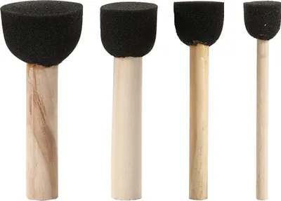 Image de Bâtons de tamponnement en mousse, 4 pièces