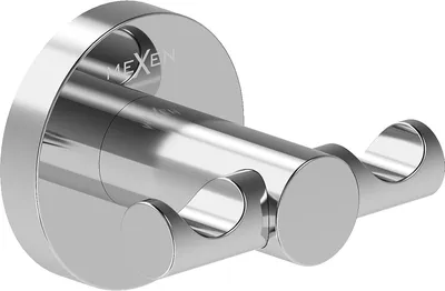 Obrázek produktu pro Mexen Ovio dvojitý háček na ručník, chrom - 70A19512-00