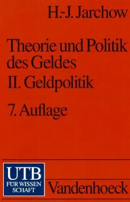Produktbild von Theorie und Politik des Geldes