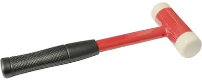 Produktbild von Schonhammer 40 mm - Leichthammer - Rückschlagfrei & Schonend - Austauschbare Köpfe