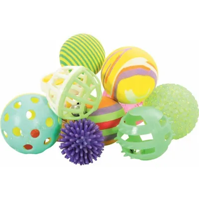 Immagine prodotto di Zolux Cat Toy 10 Multi-Shaped 4Cm