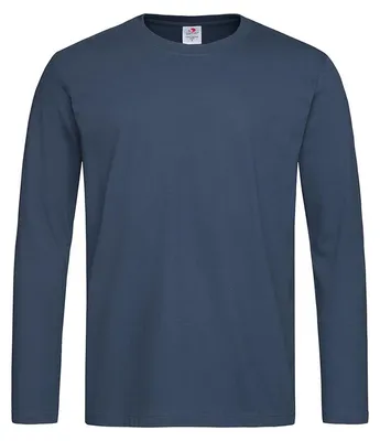 Produktbild von Stedman Herren Comfort Langarm T-shirt LT872 (S) (Marineblau)