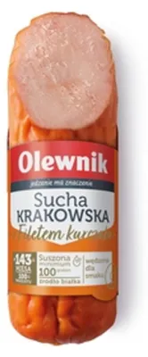 Zdjęcie produktu dla Sucha krakowska z filetem kurczaka 255 g Olewnik
