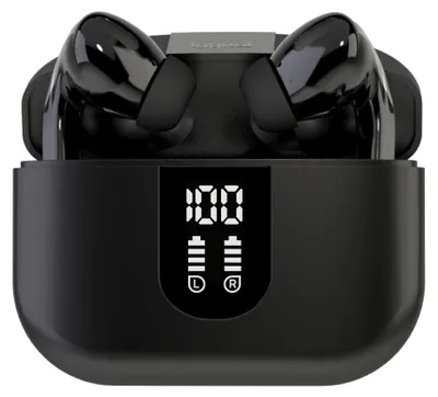 Produktbild von iggual True Sound, True Wireless Stereo (TWS), Anrufe/Musik, Kopfhörer, Schwarz