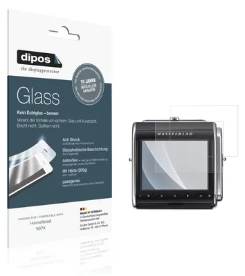 Produktbild von 2x Schutzfolie für Hasselblad 907X matt - Anti-Shock 9H Folie dipos Glass Kunststoffglas