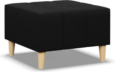 Produktbild von Sitzpouf für das Wohnzimmer 70 x 70 cm, Schwarz