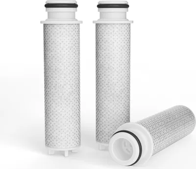 Produktbild von Rainsworth Duschkopf mit Filter Wassersparend Druckerhöhend H36807-3 Stück Auswechselbare Patronen