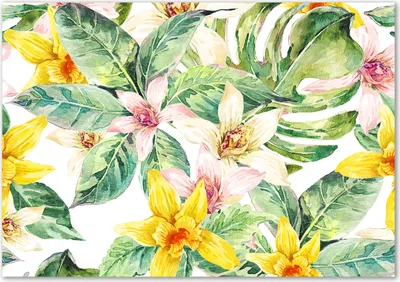 Produktbild von Tulup® Glas-Bild - 100 x 70 - Wandbild aus Glas - Wandkunst - Wandbild hinter gehärtetem Sicherheitsglas - Blumen & Pflanzen - Orchidee - Gelb