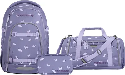 Produktbild von Coocazoo Mate Reflective Wings Schulrucksack Set 3tlg.