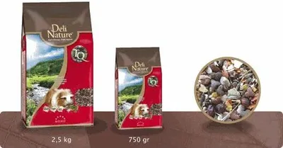 Produktbild von Deli Nature Nager 5*-Menü MEERSCHWEINCHEN (Hagebutte & Gartengewürze) 2,5 kg
